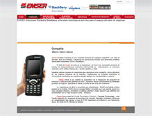 Tablet Screenshot of emser.net